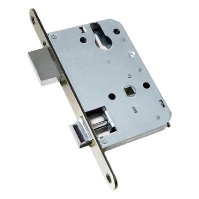 China Mordern Design Safety Security Lock Body Galvanized Plate Iron Door Lock Hardware Pickproof Mortise Door Lock Body Cylinder Shockproof for sale