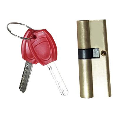 China Mordern design lock whole brass stainless iron cylinder nickel plating master keys for hotel manshion desk lock cylinder with keys for sale