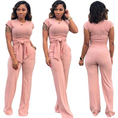 China minmin QUICK DRY clothes two piece set 2021 solid color short sleeve drop top hot selling sweatsuit set for women for sale