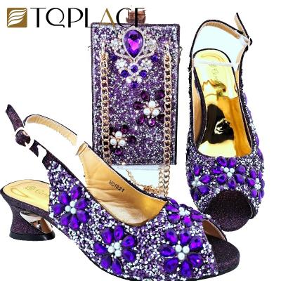 China Other new design ladies slippers and nigerian wedding sandals shoes and matching bag on big sale for sale