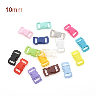 China Hot sale factory eco-friendly wholesale price 10mm plastic hook bag accessories buckle for sale