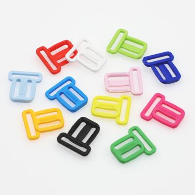 China POM Wholesale Color Plastic Adjustable Slide Tri Buckle for sale