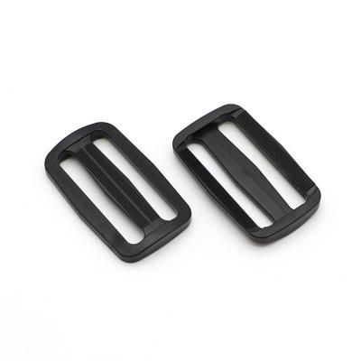 China Environmentally Friendly POM 50mm Plastic Bag Buckle Accessories Square Luggage Bag Adjustment Buckle for sale