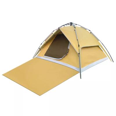 China Factory Wholesale Large Outdoor Camping Tent Hexagonal Automatic Camping Tent Straight Tying Type for sale