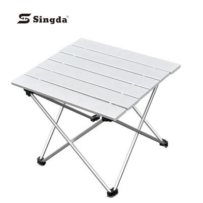 China Asian Wholesale Camping Mini Lightweight Collapsible Table Beach BBQ Outdoor Cooking Aluminum Splicing Table Small Splicing Table for sale