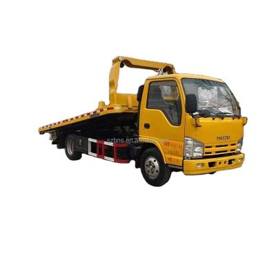 China Good quality flatbed tow truck used for 8.49X2.42X2.44M rescue vehicle for sale