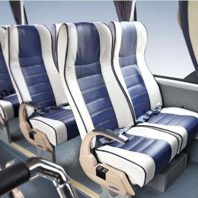 China Bus Chair Car Seat Leather Comfortable Adjustable Back Seat for sale