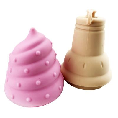 China Style Customizable Environmentally Friendly Pet Silicone Ice Cream Food Grade Model for sale