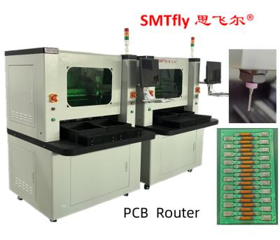 China Máquina ajustável personalizada do router do PWB do controle 330mm da ruptura do bocado à venda