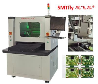 China Máquina modificada para requisitos particulares del PWB Depaneling del router del CNC con CE de colocación de la exactitud de 0.01m m en venta