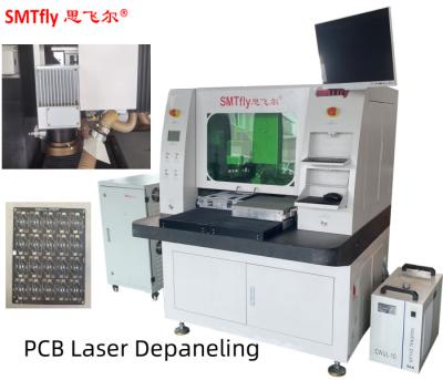 China AC220V Automatische Laser-PCB-Abplatzierung Maschine Hochpräzision CCD Automatische Positionierung Offline zu verkaufen