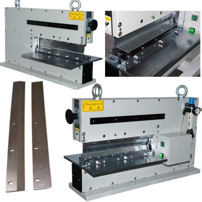 China High Speed Pneumatic PCB Separator Machine Two Sharp Linear Blades for sale