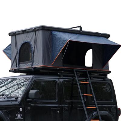 China Easy Install Straight Hydraulic Pressure Pop Up Hard Shell Camping 2 Or 3 Person Suv Car Aluminum Roof Top Tent Roof Top Tents China for sale