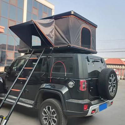 China Easy Install Clam Shell Automatic Hardshell Outdoor Waterproof SUV Car Roof Top Tent Shell Roof Top Tent For Camping for sale