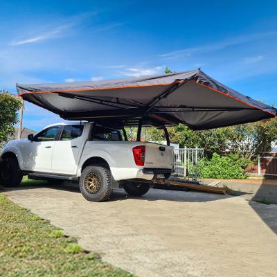 China Water Proof Cover Large Tent 270 SUV Car Side Tent With Side Walls Double Tube For Outdoor Camping 270 Degree Tent for sale