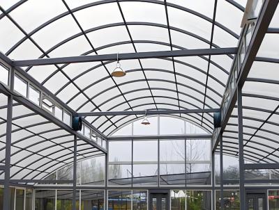 China Aquaculture Steel Structure Solar Greenhouse with Quilt Rolling Shutter and Materials for sale