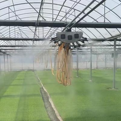 China Multi-Span Commercial Greenhouse Kit with Durable PVC Pipe and Drip Irrigation System for sale