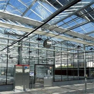 China Intelligente Schlüsselfertige Glas-/Polycarbonatplatte für vertikalen Landwirtschaftsgewächshaus zu verkaufen