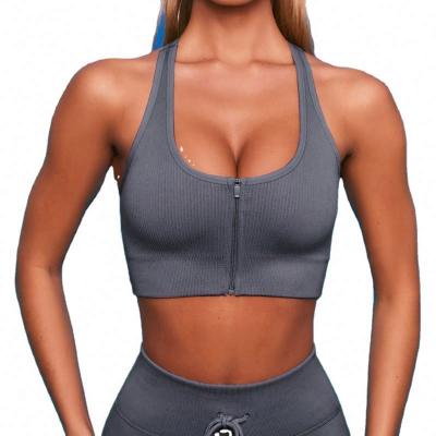 China Wholesale Hot Selling Custom Made Breathable 2 Piece Yoga Bra Set Breathable Sports Bra Sports Set for sale