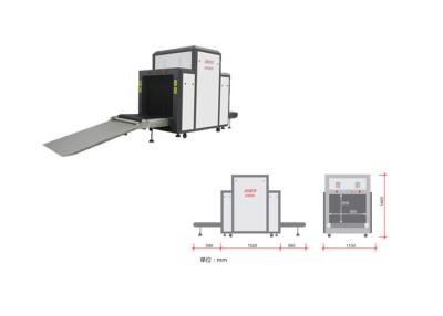 Chine Scanner multi de bagages de la couleur X Ray d'énergie, machines de criblage de sécurité dans les aéroports à vendre