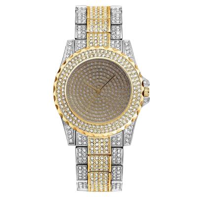 China Not specified hot style full diamond ladies hot sale fashion watch, all steel diamond quartz watch, steel band zinc alloy watch for sale