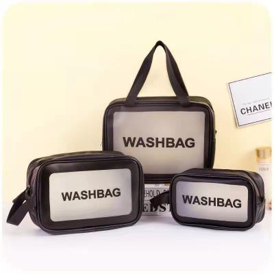 China Small Durable Promotional Metallic PVC Pouch Makeup Bag Zipper Toiletry Bag for sale