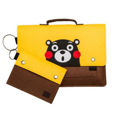 China Protect Factory Eco Friendly Business Gift Felt Non Woven Laptop Bag For Women Laptop Sleeve Case Laptop Men Felt Bag for sale