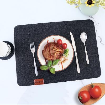 China Felt Place Mat Rectangle for sale