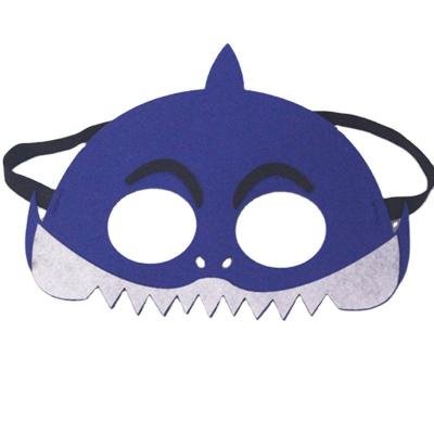 China Wholesale Interesting Party Kids Cartoon Masks Kids Felt Eye Mask For Kid Cosplay Holiday Party for sale