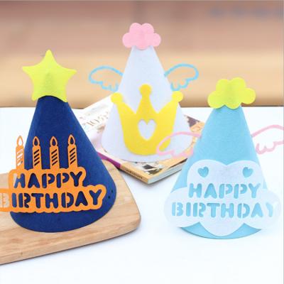 China 2022 Cute Christmas Party Holiday Hat Birthday Hat Gift Children Kids Kids And People All Like Colorful Hat for sale