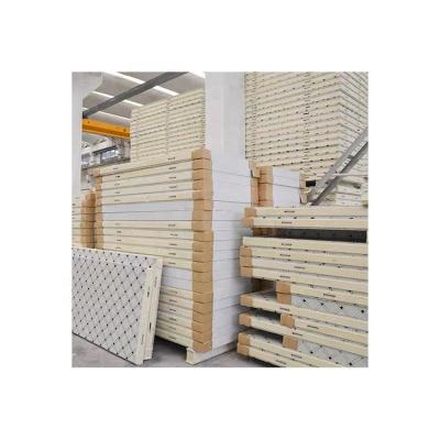 China Industrial PU Polyurethane Sandwich Panel Panel Cool Room Panel for sale