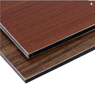 China Commercial Building Teak ACP Alucobond Wooden Aluminum Composite Panel for sale