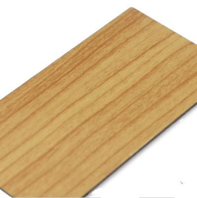 Cina ACM ACP 3mm 4mm Wood Aluminum Composite Panel 4x8 PVD Colored MKS001 in vendita