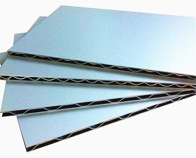 中国 Outdoor PVDF Coating Corrugated Aluminum Panels Exterior Interior Wall Cladding 販売のため