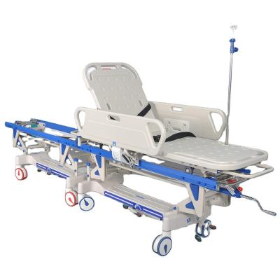 China Medical Connecting Transfer Patient Stretcher Bed Emergency Patient For Emergency Treatment for sale