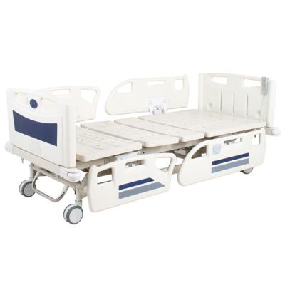 China Cheap Plastic Icu Clinic Side Rail Hospital Bed Price Multifunctional Medical Electric Bed for sale