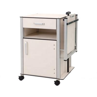 China Contemporary hospital bedside cabinet with dining table, hot sale hospital cabinet for sale