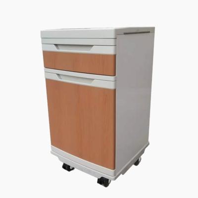 China Contemporary bedside cabinet with dining table, hot sale hospital cabinet hospital for sale