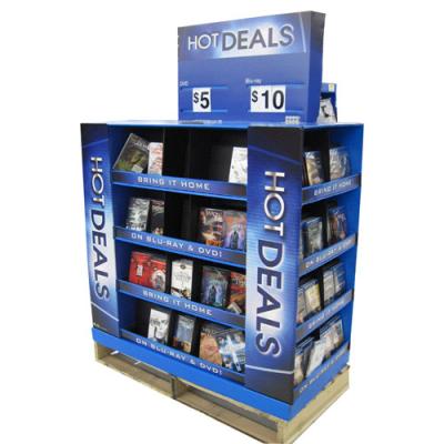 China Hotsale cardboard pallet display stand Canada for sale