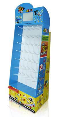 China Cardboard Display Stand For Toys 3D Puzzles for sale