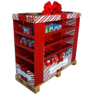 China Christmas Stackable Pallet Display Stand for sale