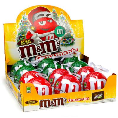 China POP Cardboard Counter Display Box for M&M Chocolates Promotion for sale