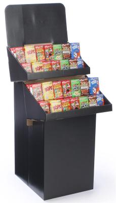 China Black Tier Dumpbin Display for sale