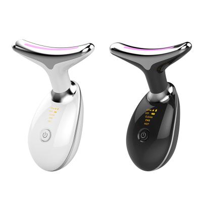 China For home use hot selling rechargeable battery face neck and beauty vibration neck lifting for sale