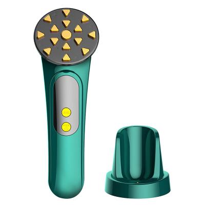 China Wrinkle Remover Face Lift Device Skin Care Machine EMS LED Massager RF Beauty Facial Tamping Instrument Led Light Therapy Massager Facial Device for sale