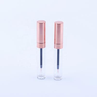 China New Personal Empty Transparent Clear Lip Care 6ml Gloss Mascara Packaging Tube With Rose Gold Silver Lid Eyeliner Containers For Makeup In Stock for sale