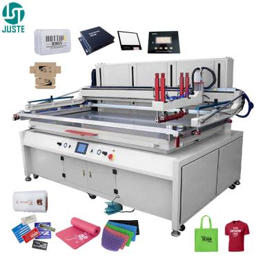 Cina Semi Automatic Plane Screen Printer Auto Print Table Moving Flat Silk Screen Printing Machine For Flat Item in vendita