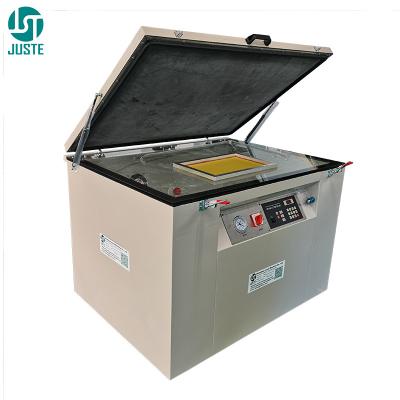 China Screen Printing Frame Vacuum Exposure Machine Plate Making Pump Vacun Film Polymer LED Automatic UV Exposure Machine à venda