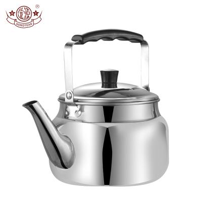 China Sustainable Water Cooking 201 Stainless Steel Water Kettle Whistling Kettle Tea Kettle Teapot for sale