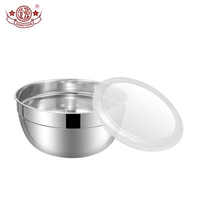 China Factory Direct 201 Stainless Steel Silicone Cover Viable Keep Cool Silicone Bowl Set for sale